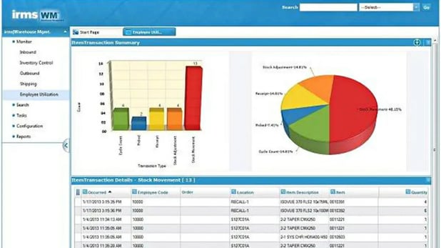 Aptean Catalyst WMS Screenshot