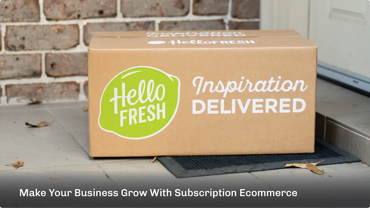 Business subscription ecommerce