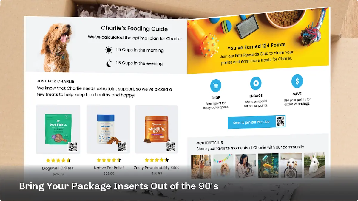 In-Package Personalization for Ecommerce