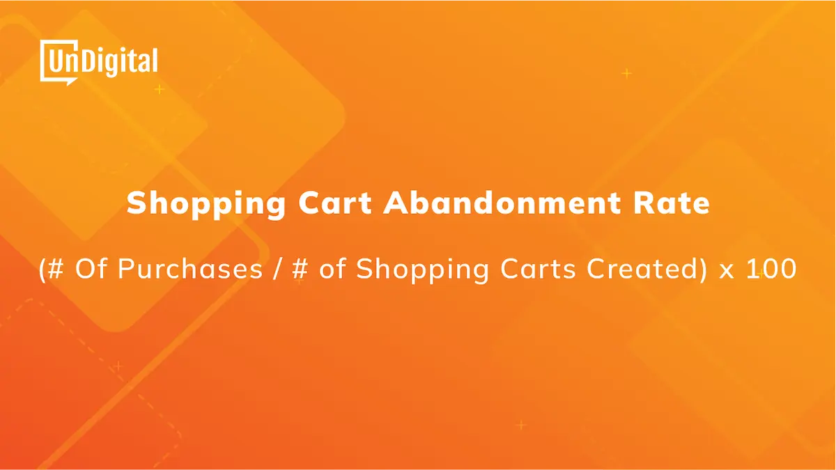 Ecommerce Metrics: Shopping Cart Abandonment Rate